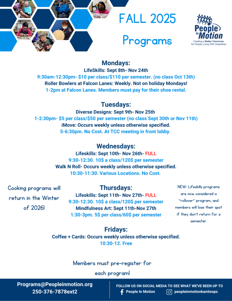 Programs at People In Motion Fall 2025 (2)